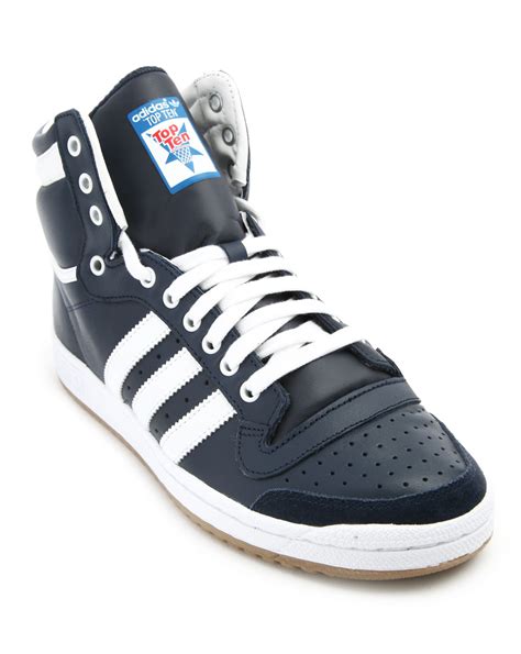 Adidas top ten high men's